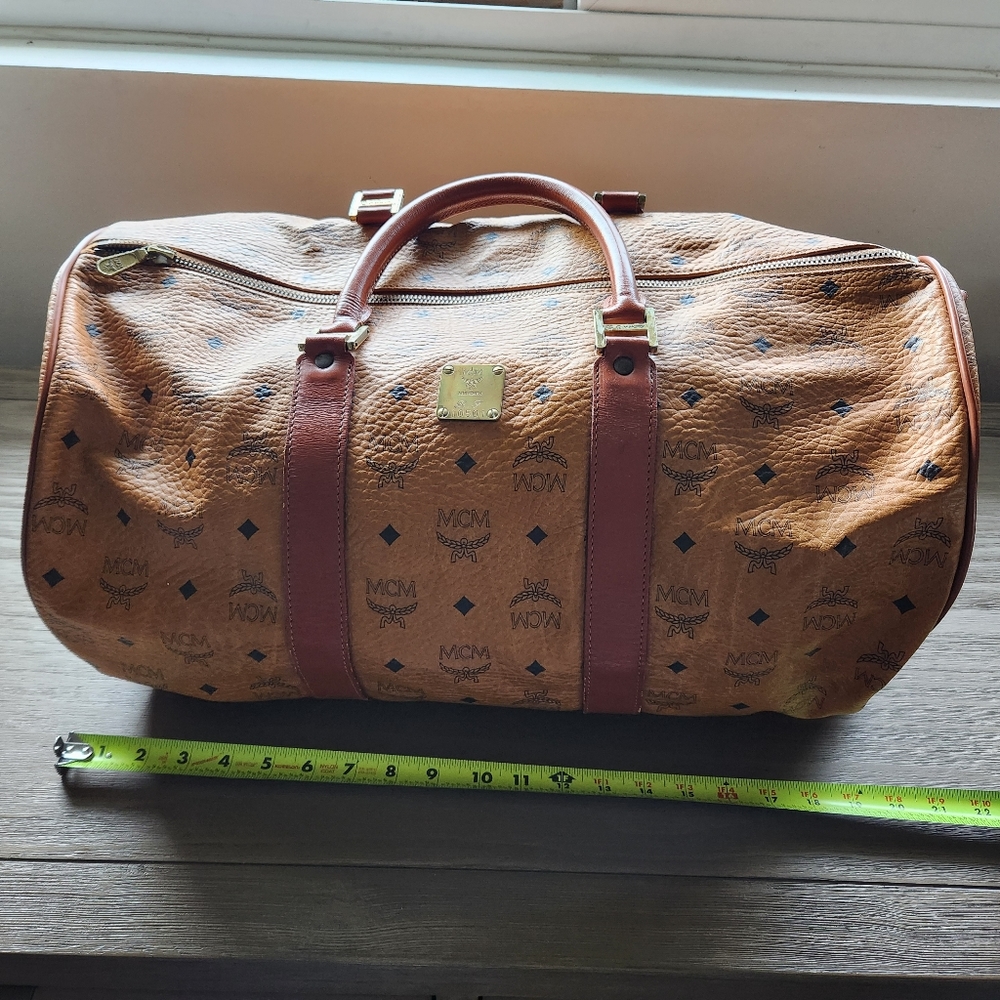 MCM Visetos Duffle Travel bag - Picture 15 of 16